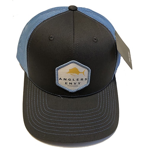 Anglers Envy Hats Blue and Grey
